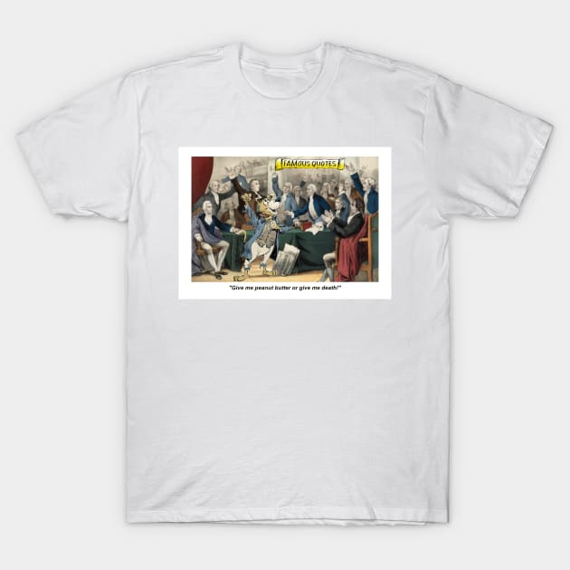 The Patriot's Addiction. T-Shirt by Steerhead